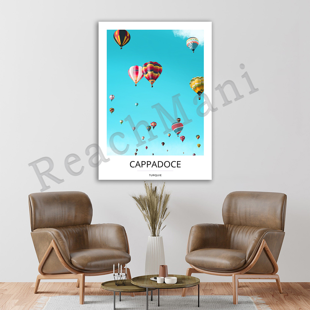 Interior Design Illustrated - Cappadocia, impresión de pósteres, carteles de