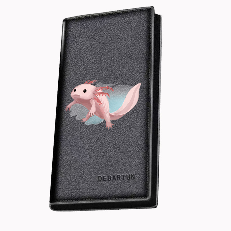 Interior Design Illustrated - Pink axolotl anfibio ilustración agua Carteras