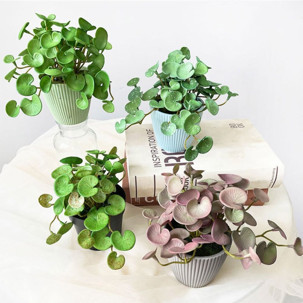 Interior Design Office - Pegamento suave, planta Artificial EVA, plantas