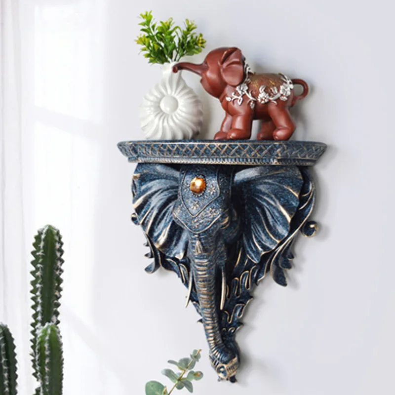 Interior Design Type - Decoración de pared de elefante 3D