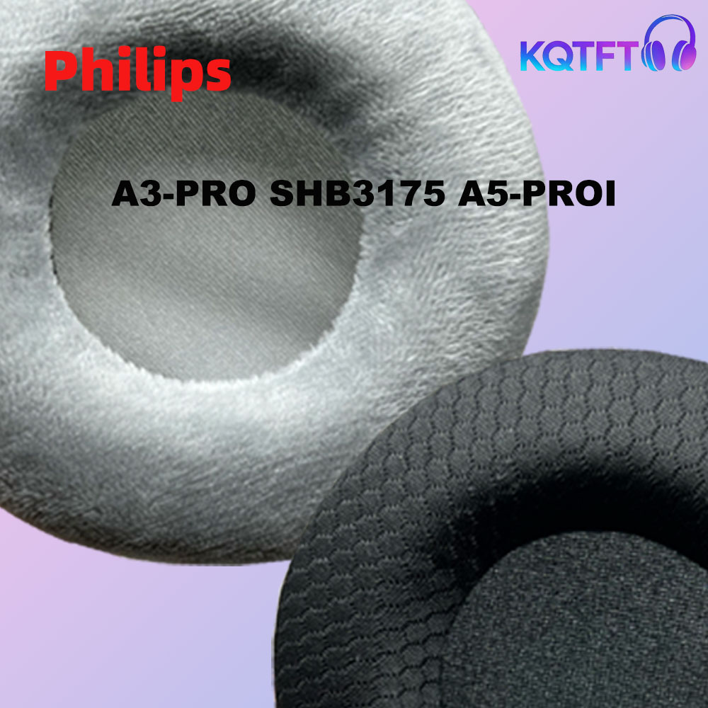 Velvet Cushion Cover - Almohadillas de Repuesto para Auriculares Philips