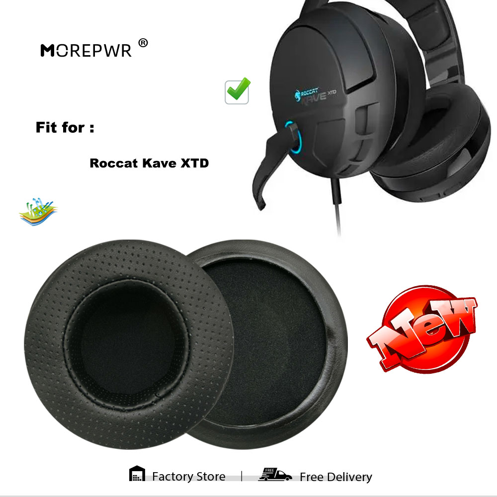 Velvet Cushion Cover - Almohadillas de repuesto para auriculares Roccat
