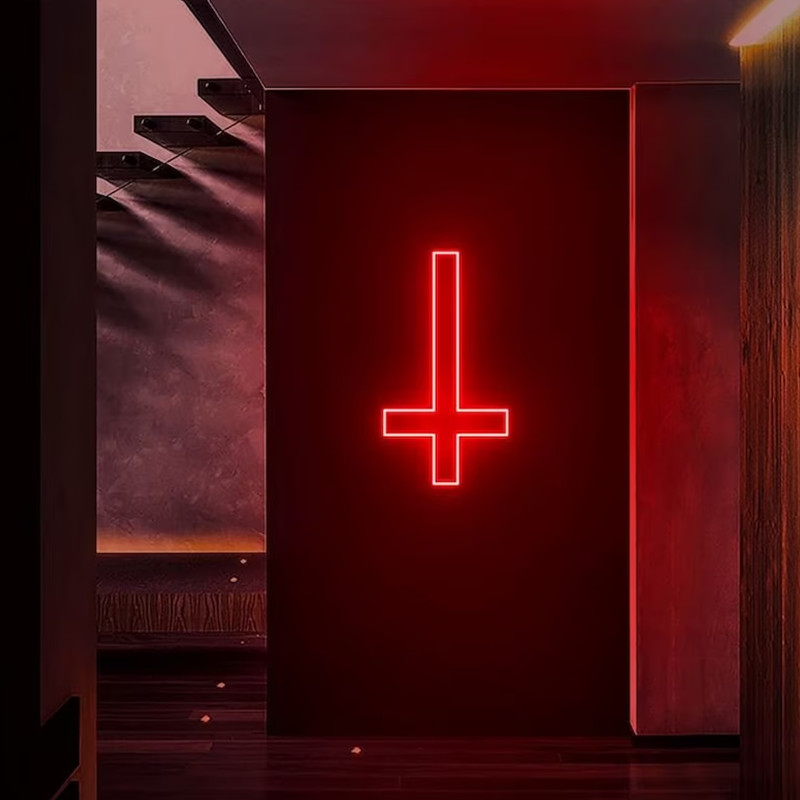 Engineering And Interior Design - Letrero de neón personalizado con luz