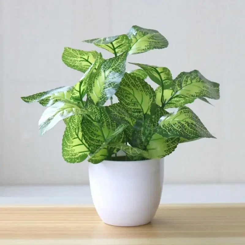 Interior Design Office - Plantas artificiales bonsái, plantas falsas, accesorios