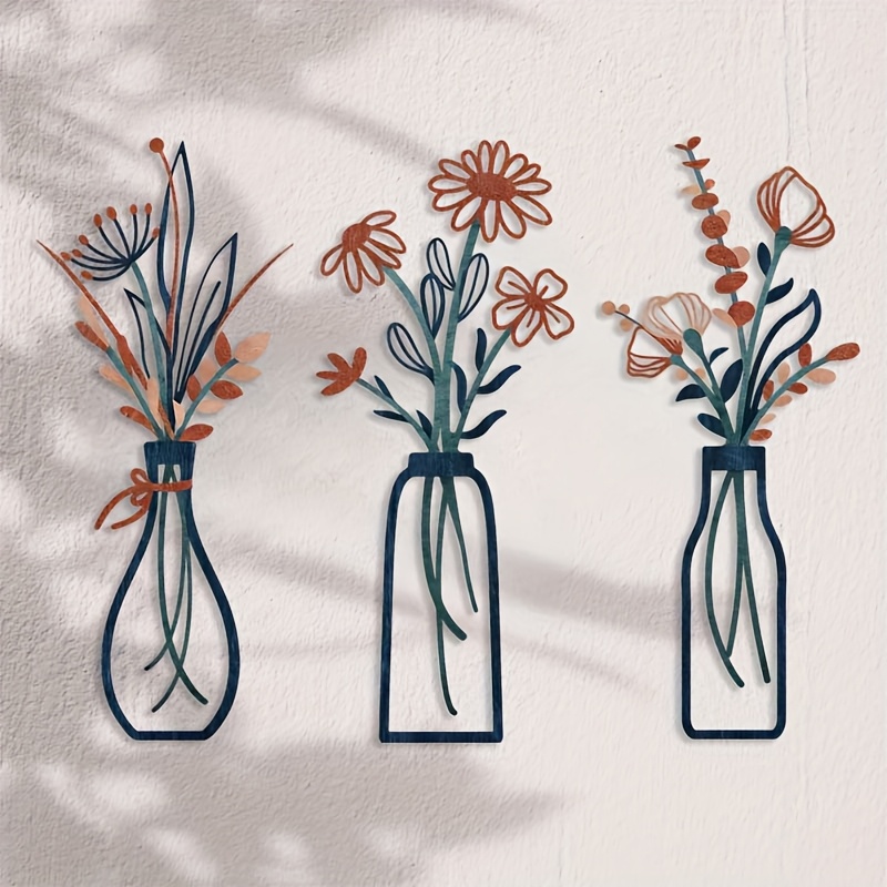 3 Esculturas Florales Grandes  - Interior Design Office reseña y precio