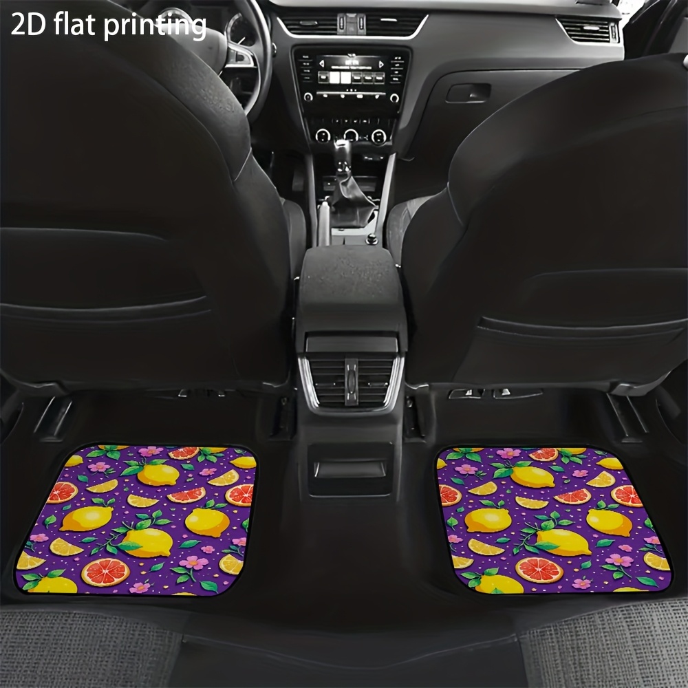 4 alfombrillas para coche, dis - Interior Design Illustrated reseña y precio