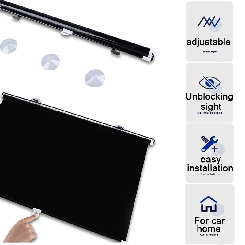 Persiana enrollable retráctil  - Linen Roller Blind reseña y precio