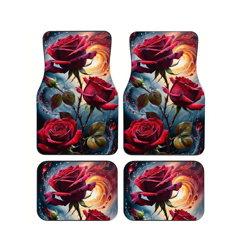 4 alfombrillas para coche con  - Interior Design Type reseña y precio