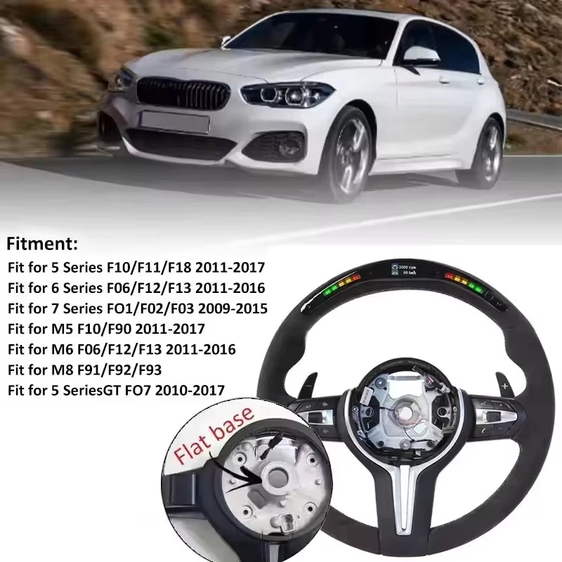 Volante de cuero para BMW F10  - Interior Design Styles reseña y precio