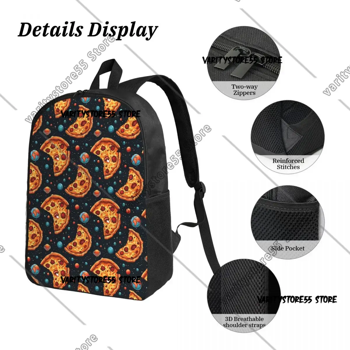 Mochila con diseño de Pizza in - Interior Design Whimsical reseña y precio