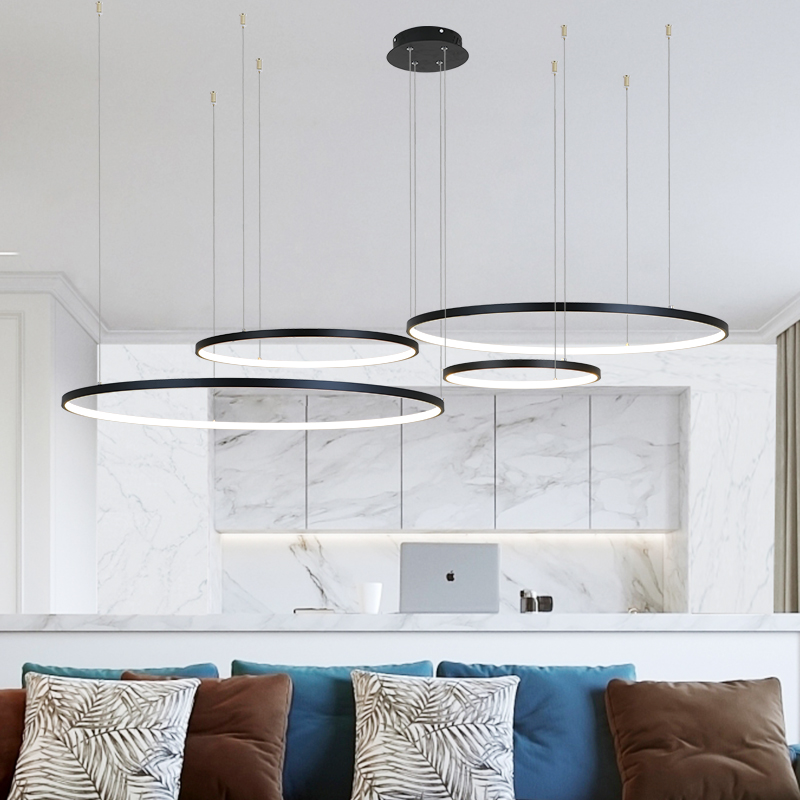 Candelabro Led moderno nórdico - Engineering And Interior Design reseña y precio