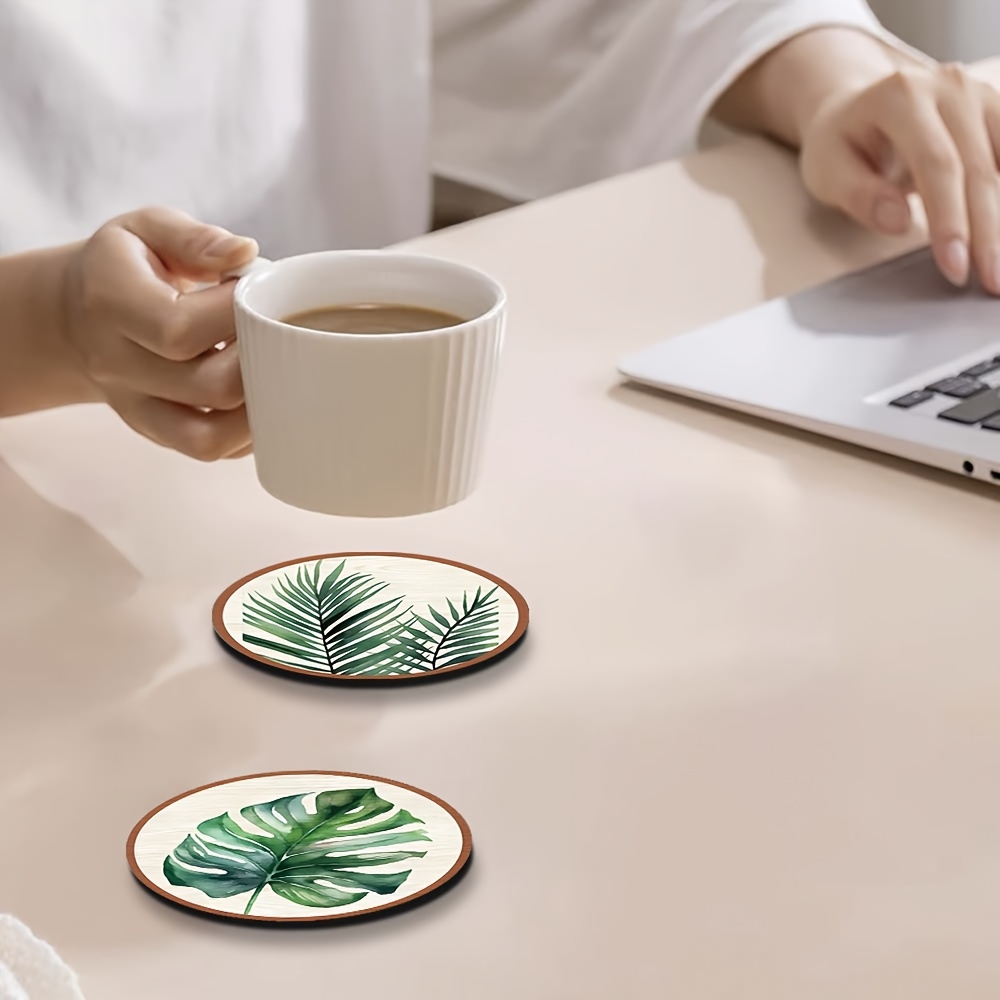Posavasos de madera con diseño - Interior Design Office reseña y precio
