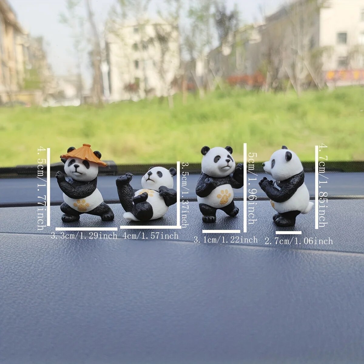 4 unids/set diseño de Panda ad - Interior Design Texture reseña y precio
