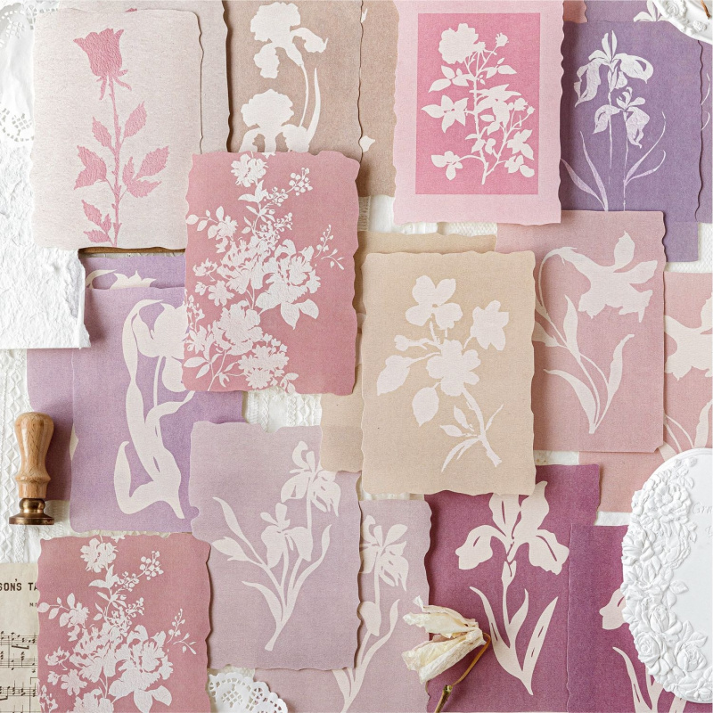20 Hojas de Papel con Siluetas - Interior Design Office reseña y precio