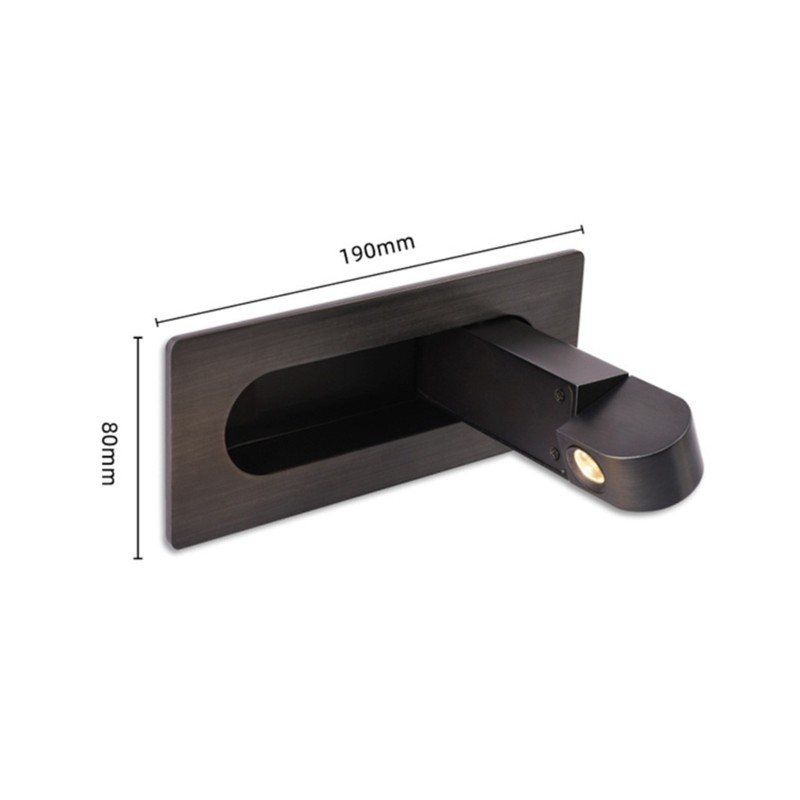 Lámpara de pared LED empotrada - Engineering And Interior Design reseña y precio