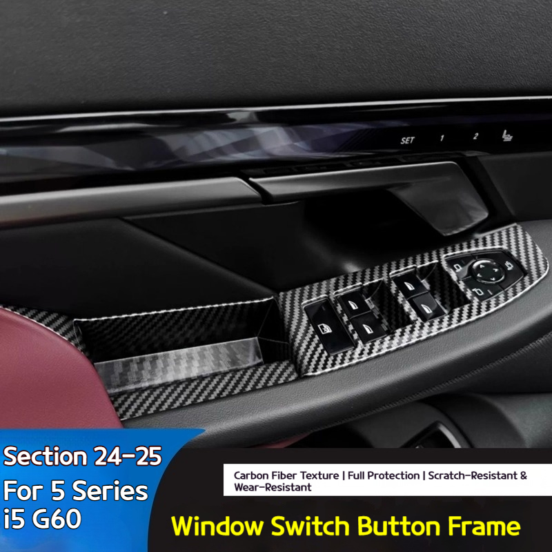 Para BMW 5 Series i5 G60 2024- - Interior Design Texture reseña y precio