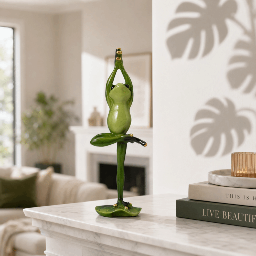 Figura de Resina de Anfibio en - Interior Design Texture reseña y precio