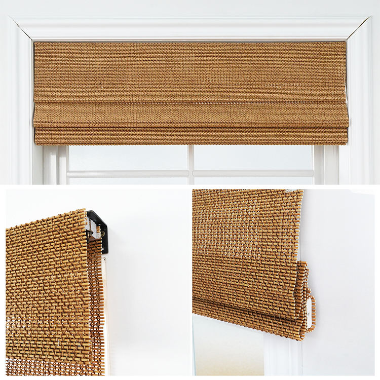 Persianas de Bambú Motorizadas - Linen Roller Blind reseña y precio